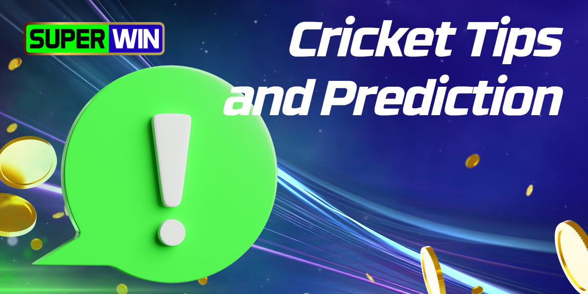 Useful tips for successful cricket betting on SuperWin