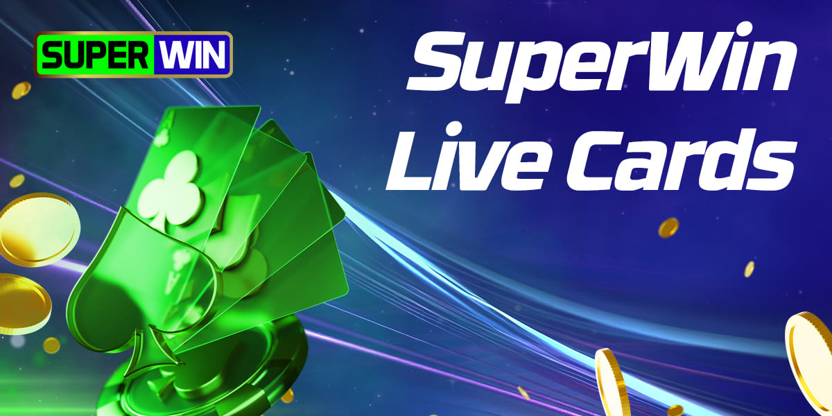 What games are available to card game fans at SuperWin casino site